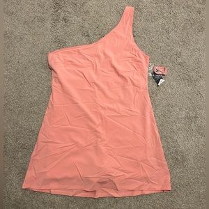 Abercrombie and Fitch one shoulder traveler mini dress size Large